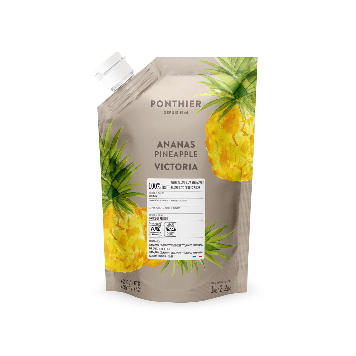 Ananas Püree – Tropische Süße Fruchtpüree Obstwelt