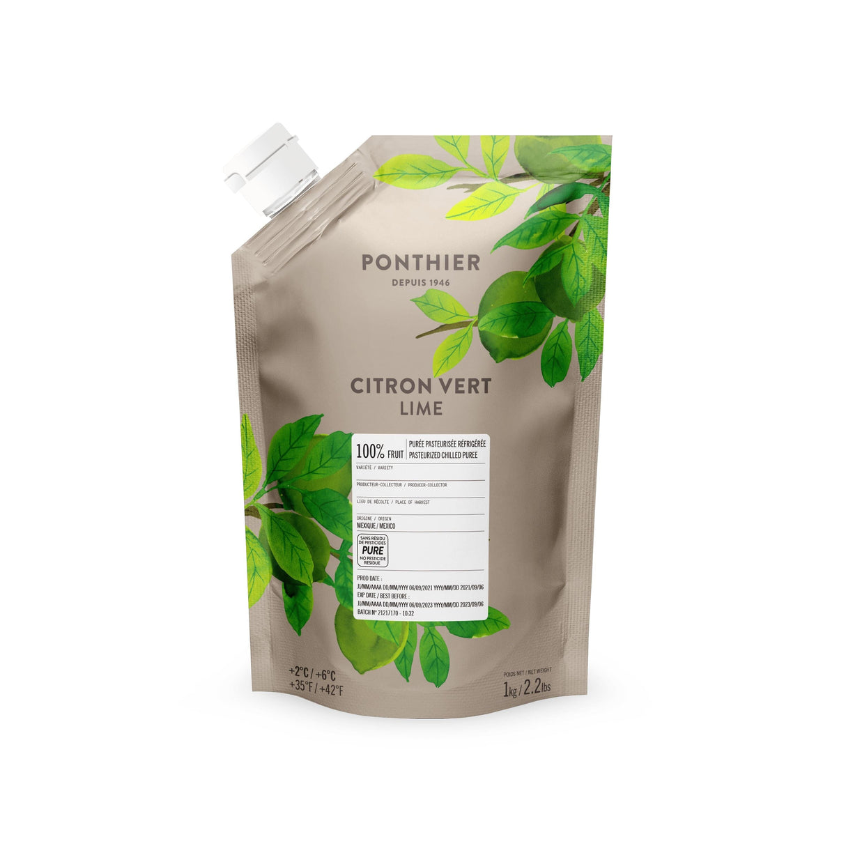 Limettenpüree – Erfrischend und vielseitig für kreative Rezepte Fruchtpüree Obstwelt