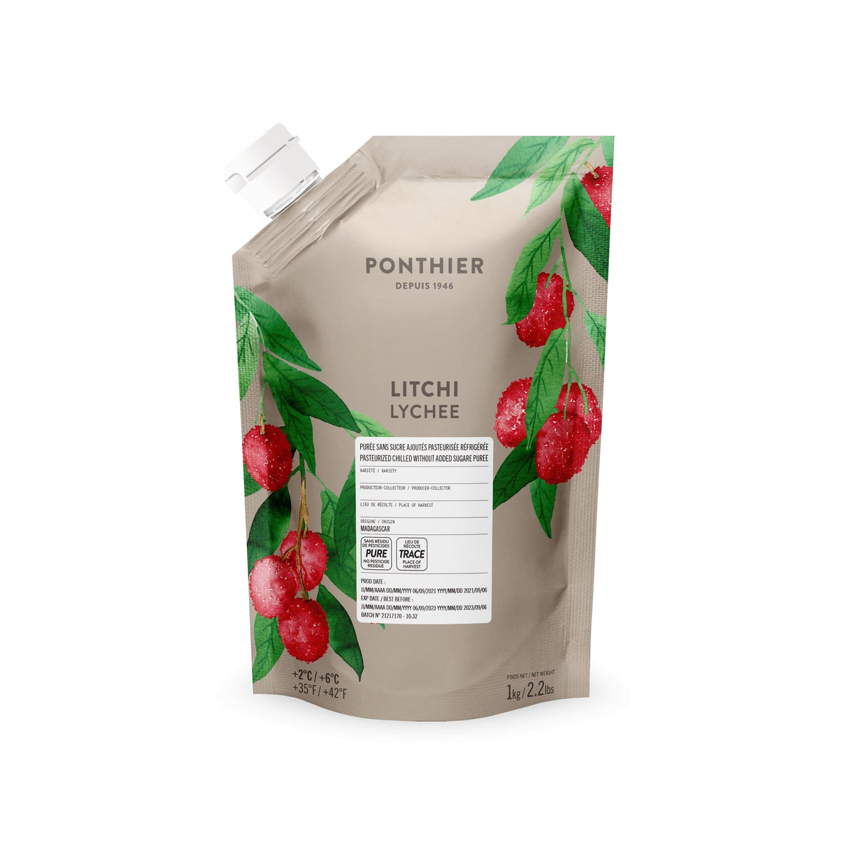 Lychee-Püree – Exotischer Fruchtgenuss Fruchtpüree Obstwelt