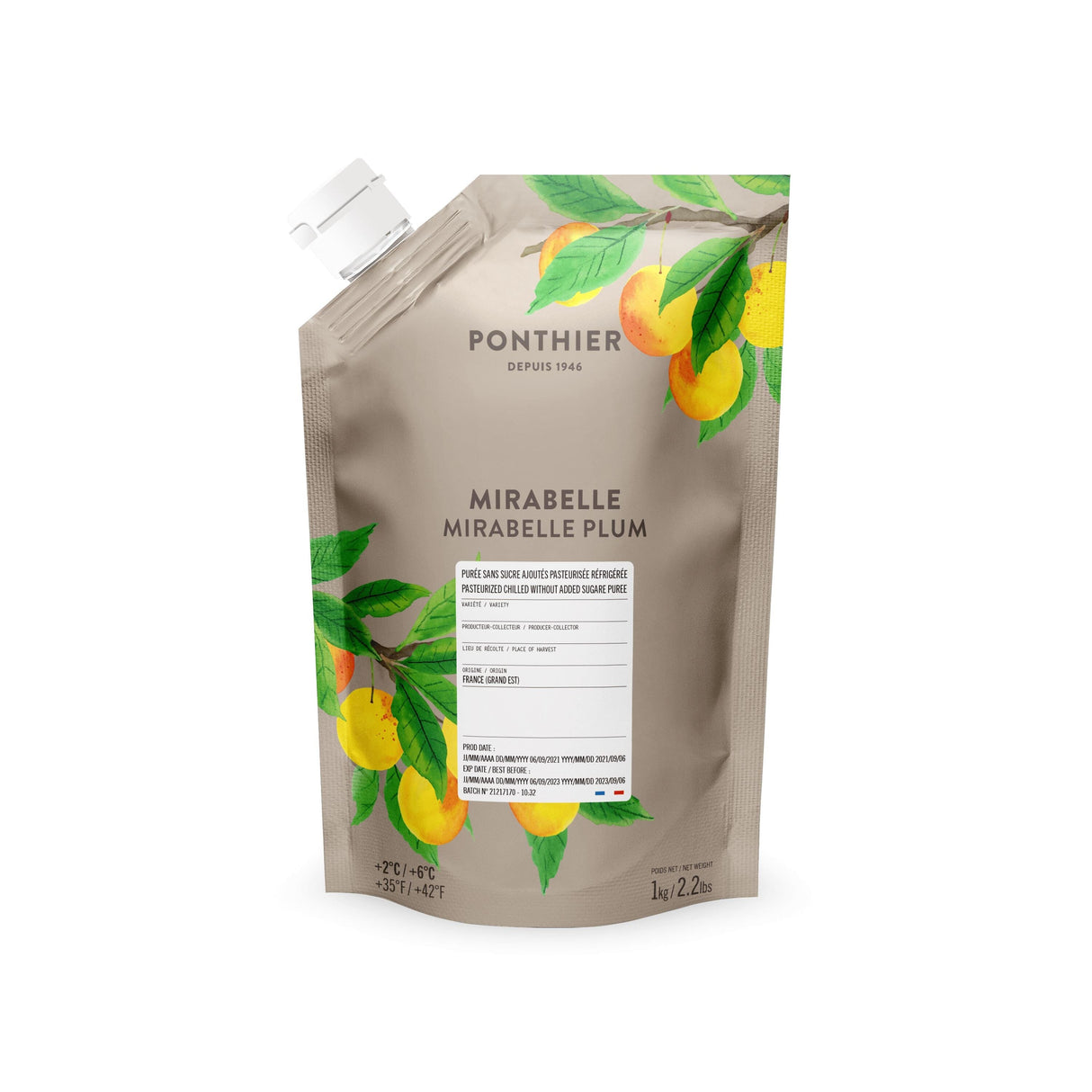 Mirabelle Plum Puree – Fruchtige Süße Fruchtpüree Obstwelt