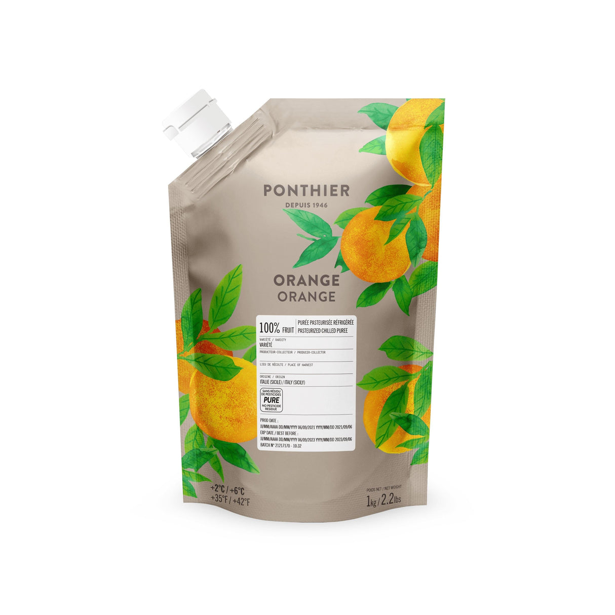 Orangenpüree – Süße Frische für kreative Rezepte Fruchtpüree Obstwelt