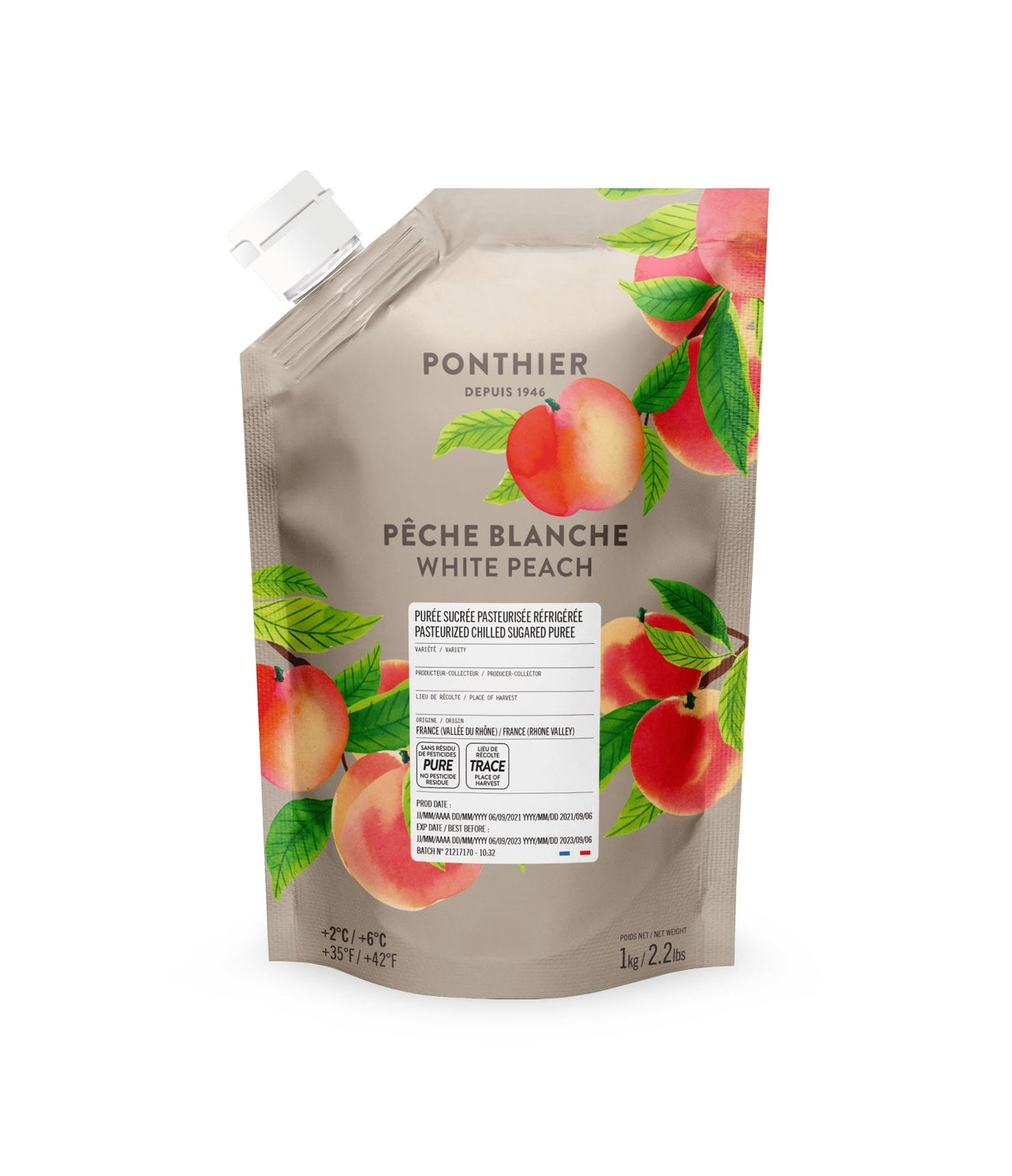 Pfirsichpüree – Zart & fruchtig Fruchtpüree Obstwelt
