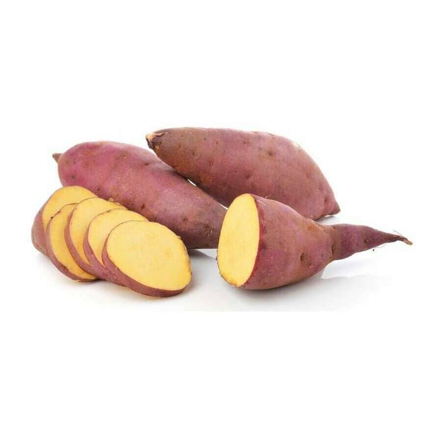 Süßkartoffeln Rot/Weiß – Exotische Knolle Gemüse Obstwelt