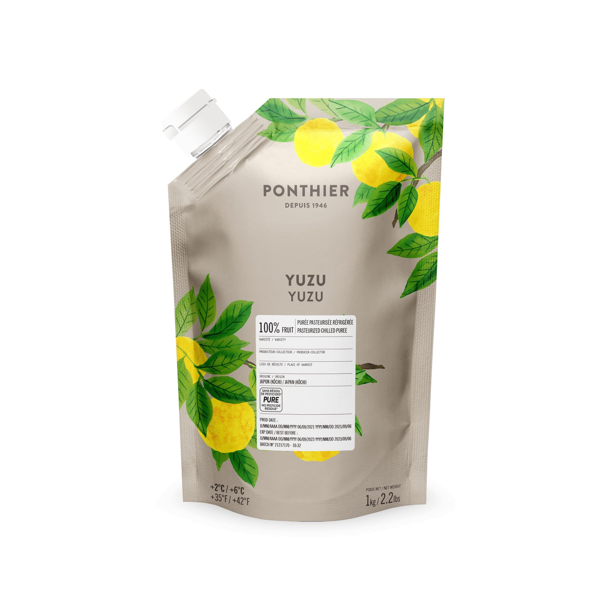 Yuzu-Püree – Aromatischer Zitrusgenuss Fruchtpüree Obstwelt