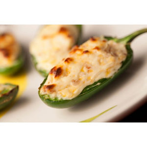 Gefüllte grüne Jalapeños mit Frischkäse – würzig, cremig und schnell gemacht