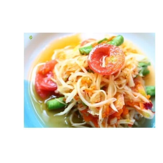 Papaya-Salat (Som Tam) – Thai Klassiker mit green Papaya - Obstwelt
