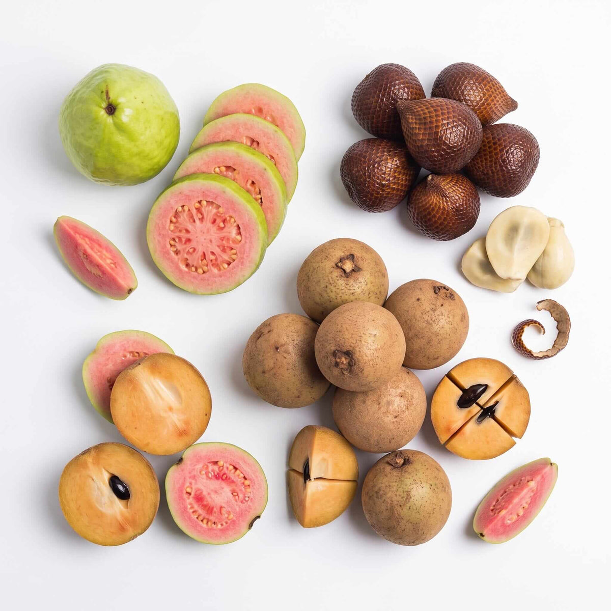 Exoten für Kenner – Guave, Salak & Sapodilla korb Obstwelt 