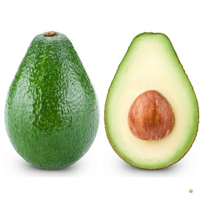 Avocado grün XXL mit grüner Schale und cremigem Fruchtfleisch