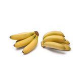 Kleine süße Baby Bananas für Snack, Kinder und Obstbox