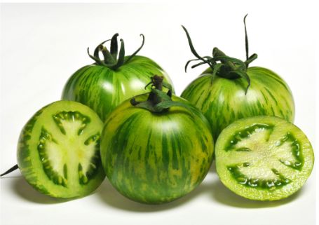 Grüne Zebra-Tomaten – Würzig-fruchtige Rarität für Gourmets Gemüse Obstwelt 