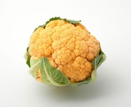 Frischer oranger Blumenkohl als dekoratives Gemüse online bestellen